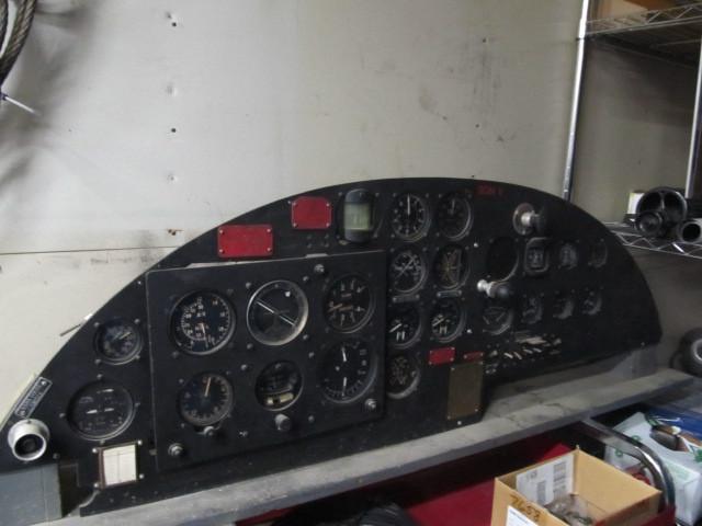 Avro anson complete instrument panel 