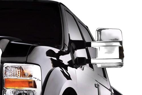 Ses trims ti-mc-120t ford f-250 mirror covers truck chrome trim 3m brand new