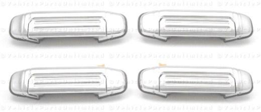92 - 97 door handle set chrome fits: mitsubishi montero
