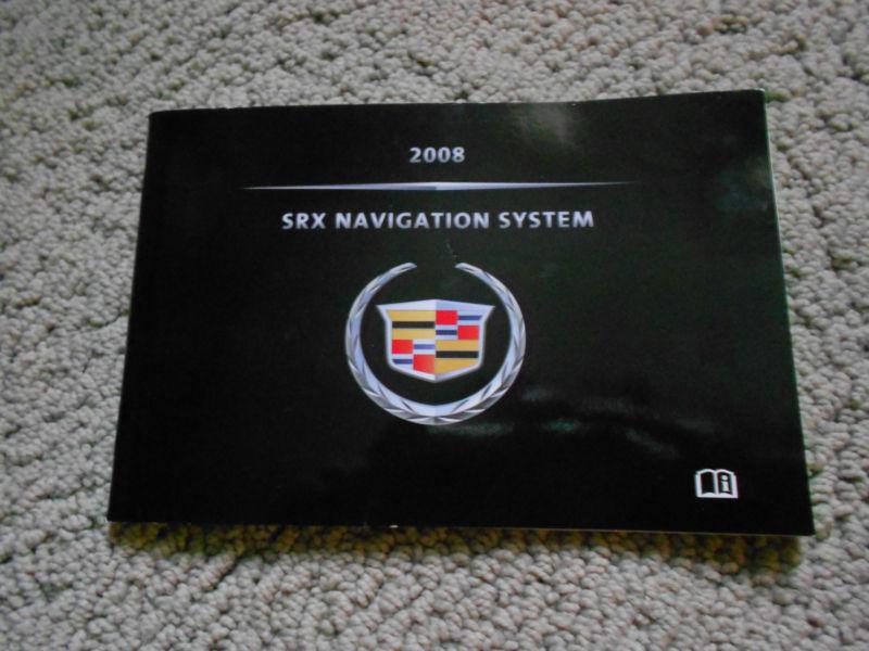 2008 cadillac srx navigation system manual oem
