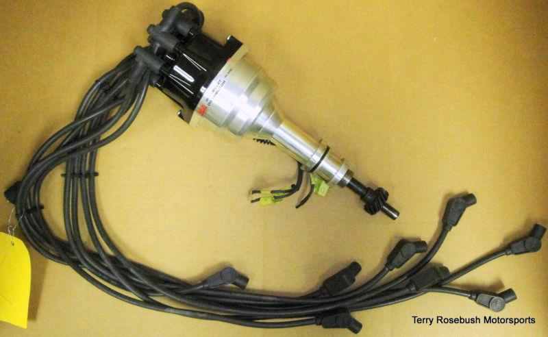 Msd used #8350 pro-billet ready-to-run distributor, ford 351c-460, w/wires