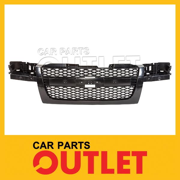 2004-2009 chevy colorado f.grille textured mesh insert w/o bar mldg for 2pc type