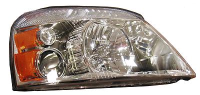 04-07 ford freestar headlight headlamp assembly front passenger side right rh