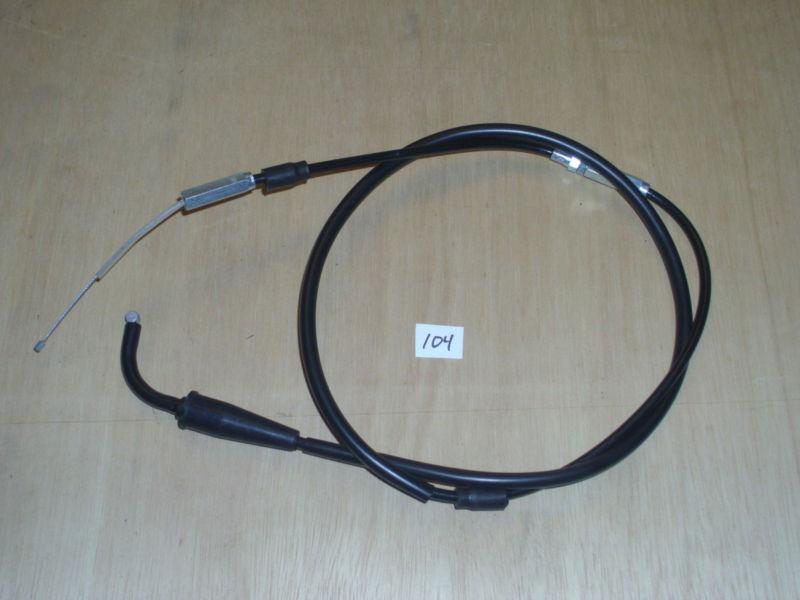 Yamaha pull throttle cable yz 125 250 490 nos