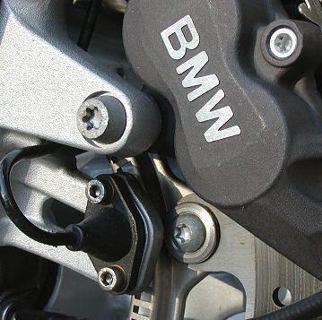 Bmw r1150rt stainless steel screw kit / bolt kit