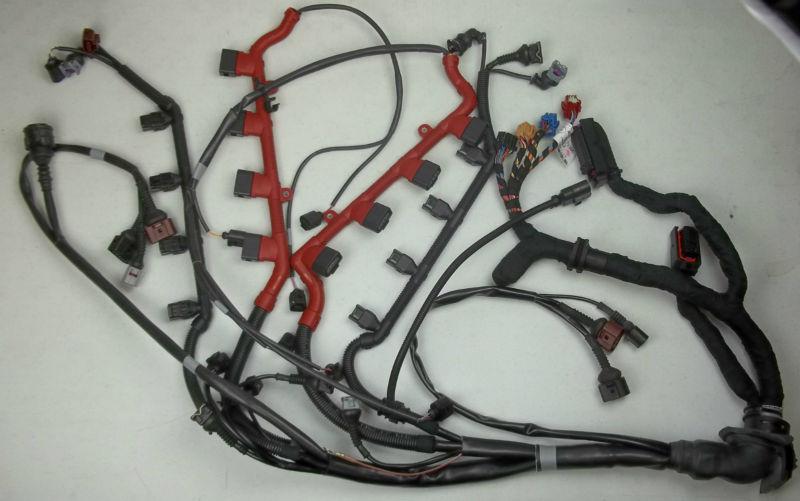 Brand new oem audi electric motoronic wire harness wire loom 4e1971713bc