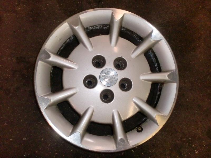 1 nissan maxima 16 inc  rim oe  wheel  good  condition-2000-03 holader # 62377