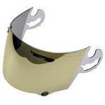 New arai corsair-v/signet-q/rx-q/vector-2 adult helmet shield/visor, gold mirror