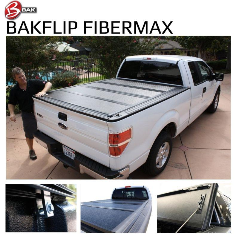 Ford f150 tonneau cover truck bed bakflip fibermax 126309 supercrew/cab 66 bed