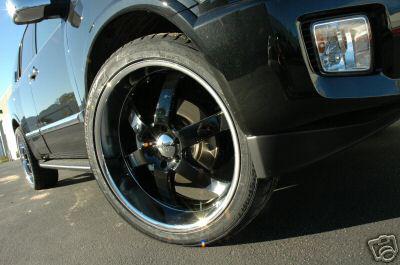 Chevy silverado tahoe gmc sierra 24 inch wheels & tires