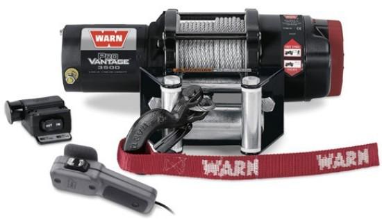 Warn winch, provantage 3500, 3500 lbs, 12v, atv - 90350