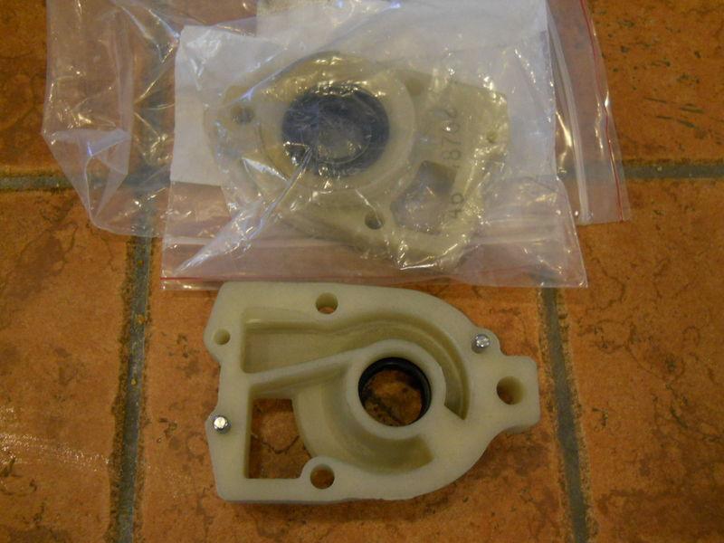 Mercruiser 46-48762a4 water pump base assy-2 available-nos-new in pkg!