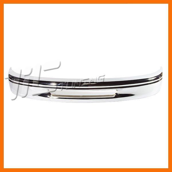 1997 1998 ford f-150 2wd front bumper face bar chrome fo1002336 f-250 light duty