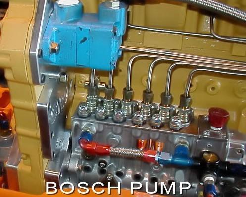 Bosch manual fuel pump system