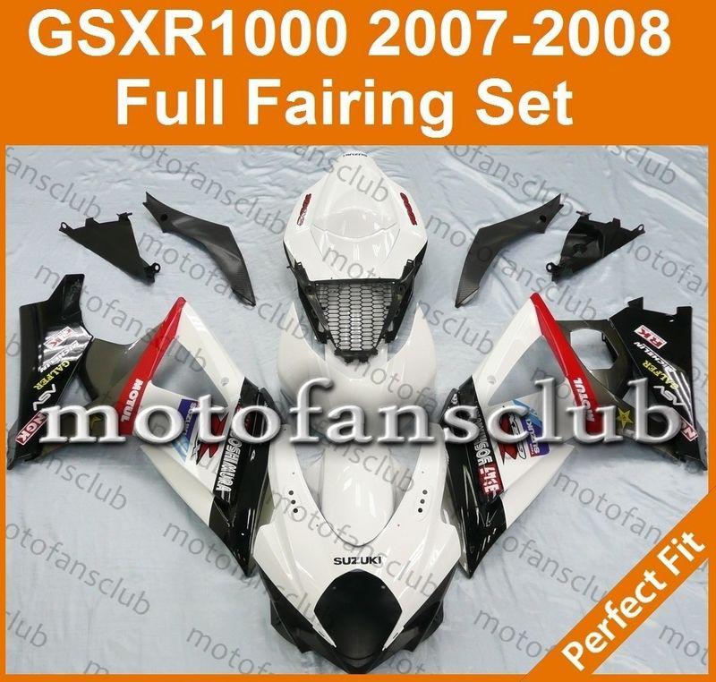 Fit suzuki gsxr 1000 07 08 gsx-r 2007 2008 fairing bodywork plastics k7 #33 c