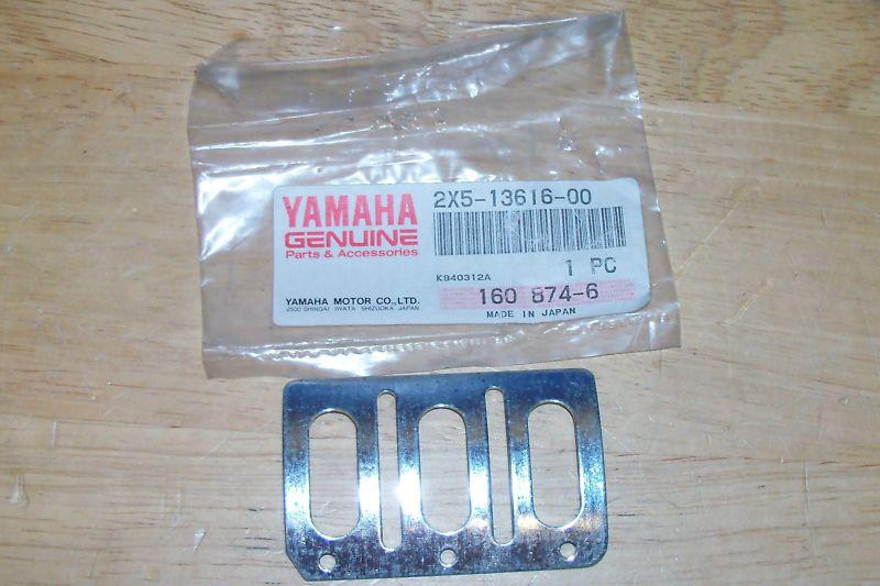 Oem yamaha snowmobile reed valve stopper oem # 2x5-13616-00    2x5-13616-00-00