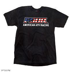 Oneal-mx/four atv racing patriot adult atv-racing-apparel tee/t-shirt,black,xl