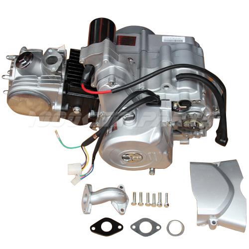 Go kart quad atv 125cc engine motor auto w/reverse fit 50cc 70cc 90cc 110cc