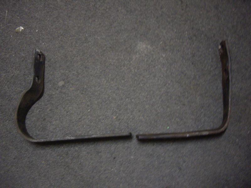 Original harley knucklehead leg shield brackets 58547-36 & 58548-36
