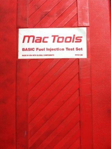 Mac fuel injection test kit