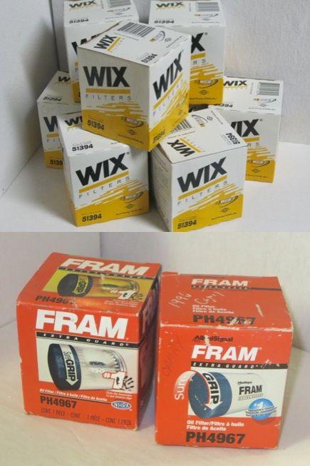 8 each new wix 51394 and 2 each new fram ph4967 oil filters camry toyota
