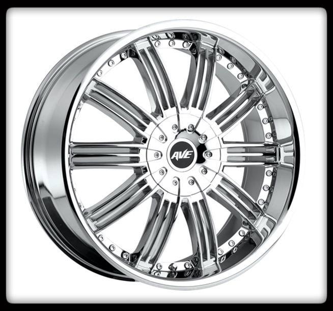 18" x 7.5" avenue a603 chrome wheels rims & 275-65-18 nitto terra grappler tires