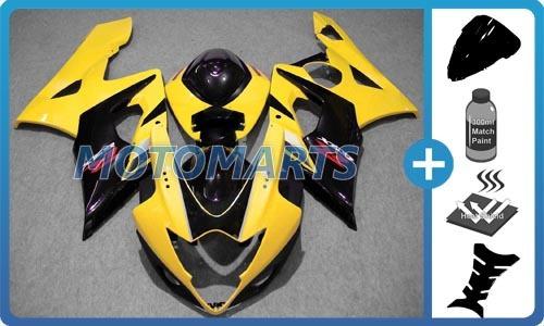 5 in 1 bundle for suzuki gsxr-1000 k5 05 06 body kit fairing & windscreen ap