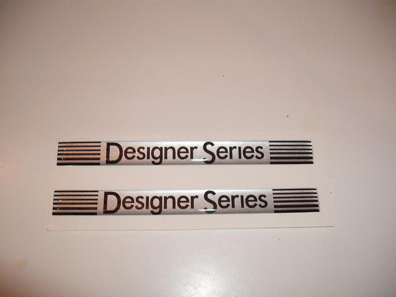 El camino ss designer series emblems - one pair