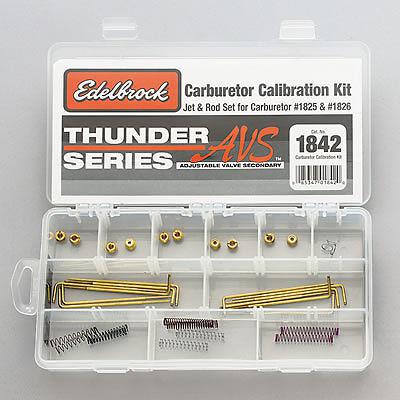 Edelbrock 1842 calibration kit 1825/1826 thunder series