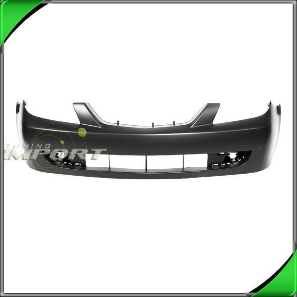 01-03 mazda protege 4dr front bumper fascia cover abs primed plastic paint-ready