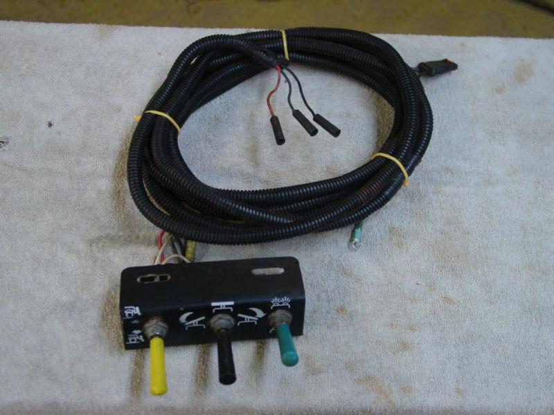 Meyer snow plow control harness and switches