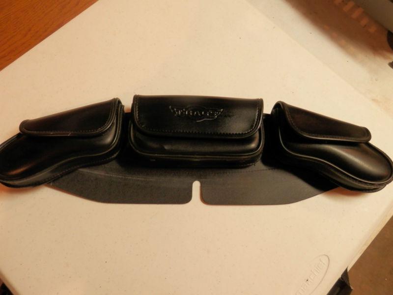 Harley touring t bags windshield 3 pouch bag flhx flht 96-2013