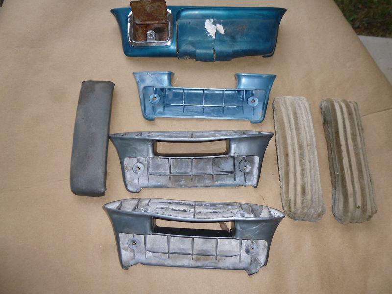   chevrolet , late 1950s - early 1960s , arm rest parts  ( not complete junk )