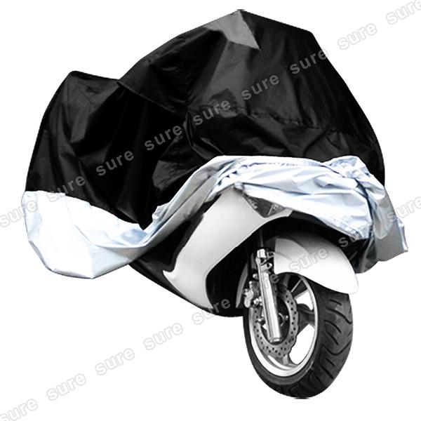 Xxxl motorcycle motorbike waterproof uv protective breathable cover black
