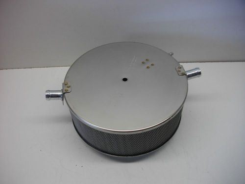 Barbron high flow 8 inch stainless spark flame arrestor holley rochester marine