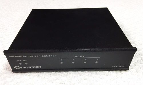 Crestron c2n-veq4 volume and equalizer control