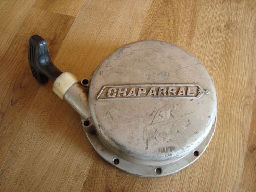 Chaparral recoil pull starter metal cable great condition