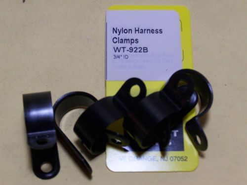 Nylon cable clamp 3/4&#034; id 5/package