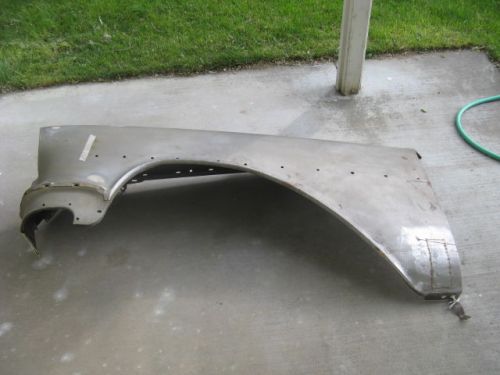 1955-6 oldsmobile lh front fender, stripped and repairs completed, exclnt cond.