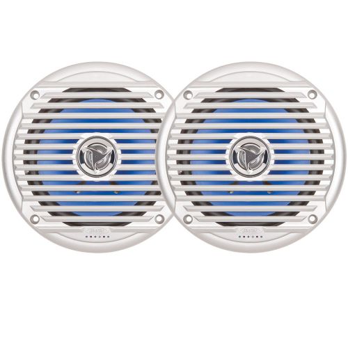 Jensen msx60sr 6 1/2&#034; coaxial silver marine speakers