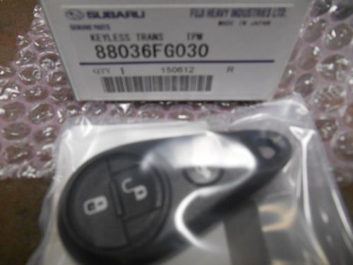 Subaru oem keyless entry remote fob 2011-14 impreza/forester/wrx/sti 88036fg030
