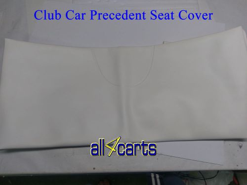 Set of club car precedent seat covers | white | off white | golf cart 2004 up