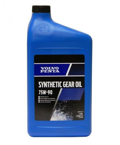 Volvo penta gear oil synthetic 75w 90 1-quart 1141679