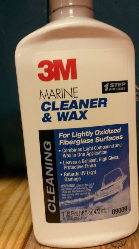 3m cleaner &amp; wax fiberglass boat &amp; rv 16 oz gelcoat