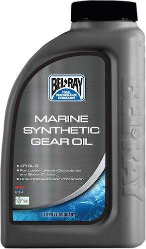 Bel-ray 1 liter marine synthetic gear oil 1l 99741-bt1