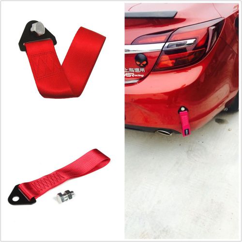 High strength racing tow towing strap hook rope front rear bumper for truck car
