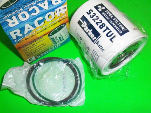 New racor  fuel / water separator filter s3228tul free shipping