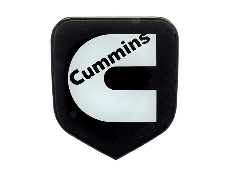 Cummins emblem dodge grille 1994-2002  white satin