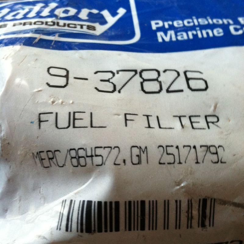 Mallory 937726. merc 864572 fuel filter  new  gm 25171792 boat or car primary