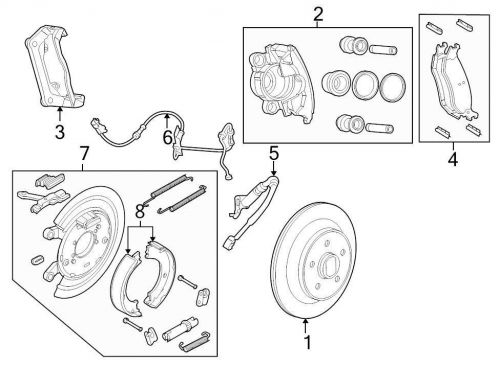 Chrysler oem chrysler disc brake caliper 05179881ac image 2